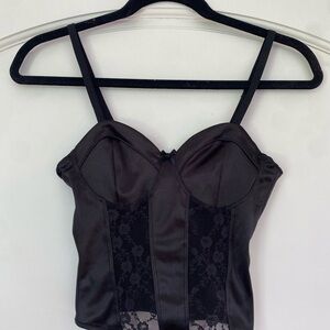H&M Satin and Lace Top